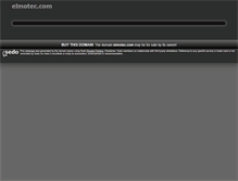 Tablet Screenshot of elmotec.com